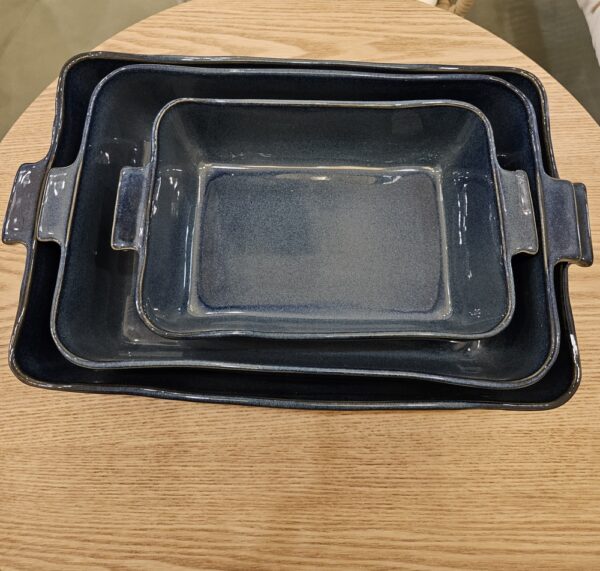 Plats à four rectangulaire en grès